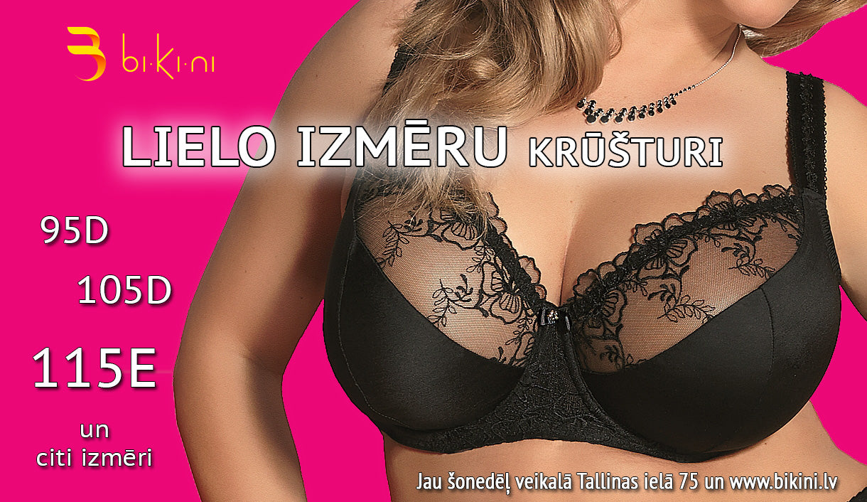 Lielo izmēru krūšturi