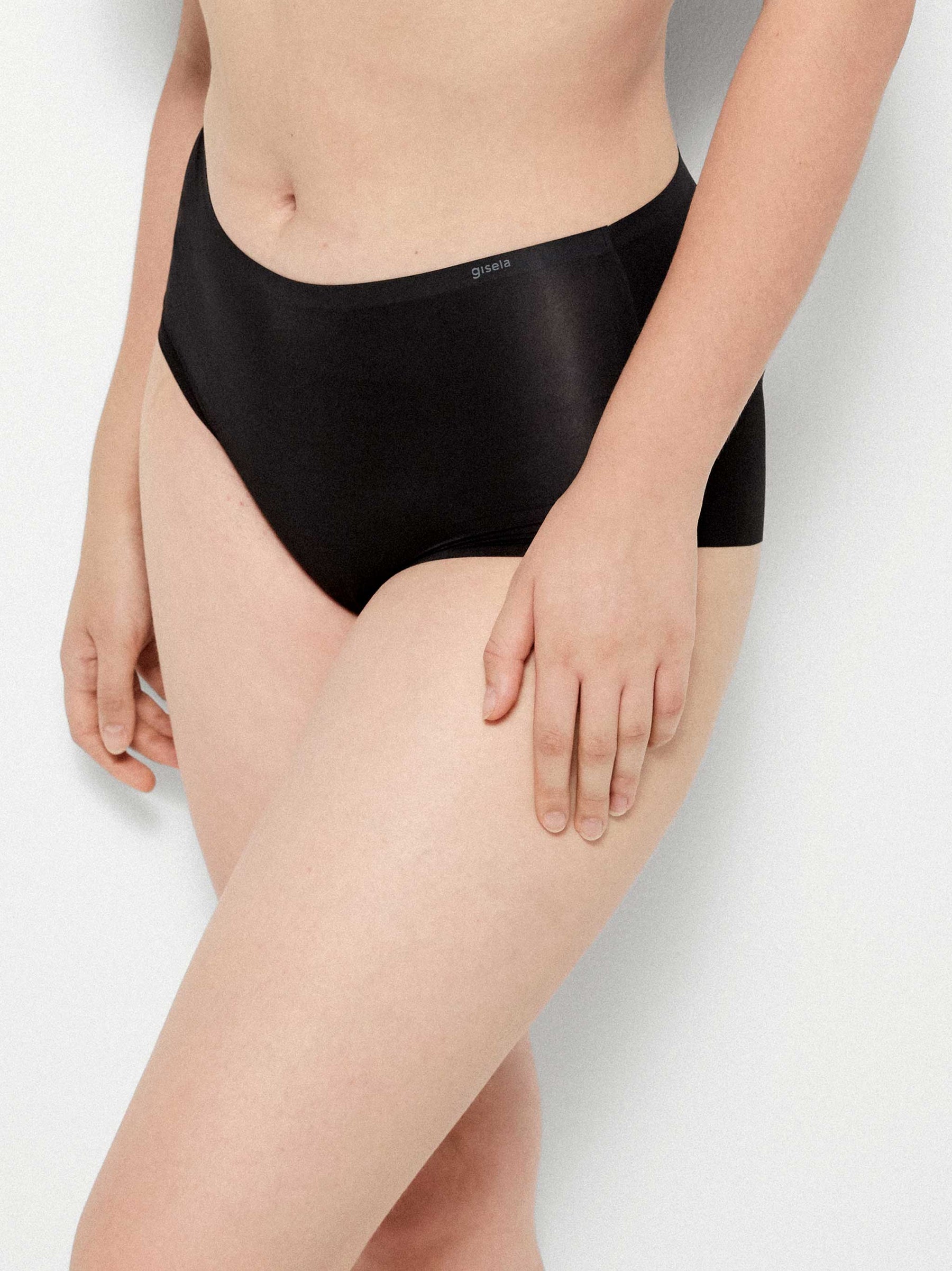 Bezvīļu biksītes ar paaugstinātu jostasvietu 1/10027 Gisela*