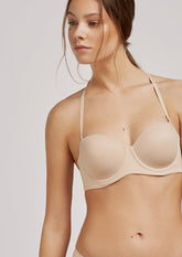 Krūšturis bēša ar daudzfunkcionālām lencītēm 1/0357 Gisela*