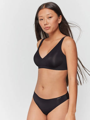 Krūšturis bezvīļu PUSH-UP melna krāsā 1/10011 Gisela*